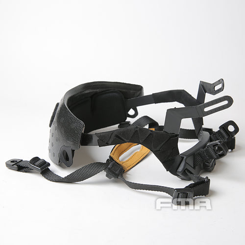 FMA Helmet Internal Occ-Dial Liner Kit (Upgrade Version) -BLACK L/XL  (TB272B) - APEXTAC GEAR