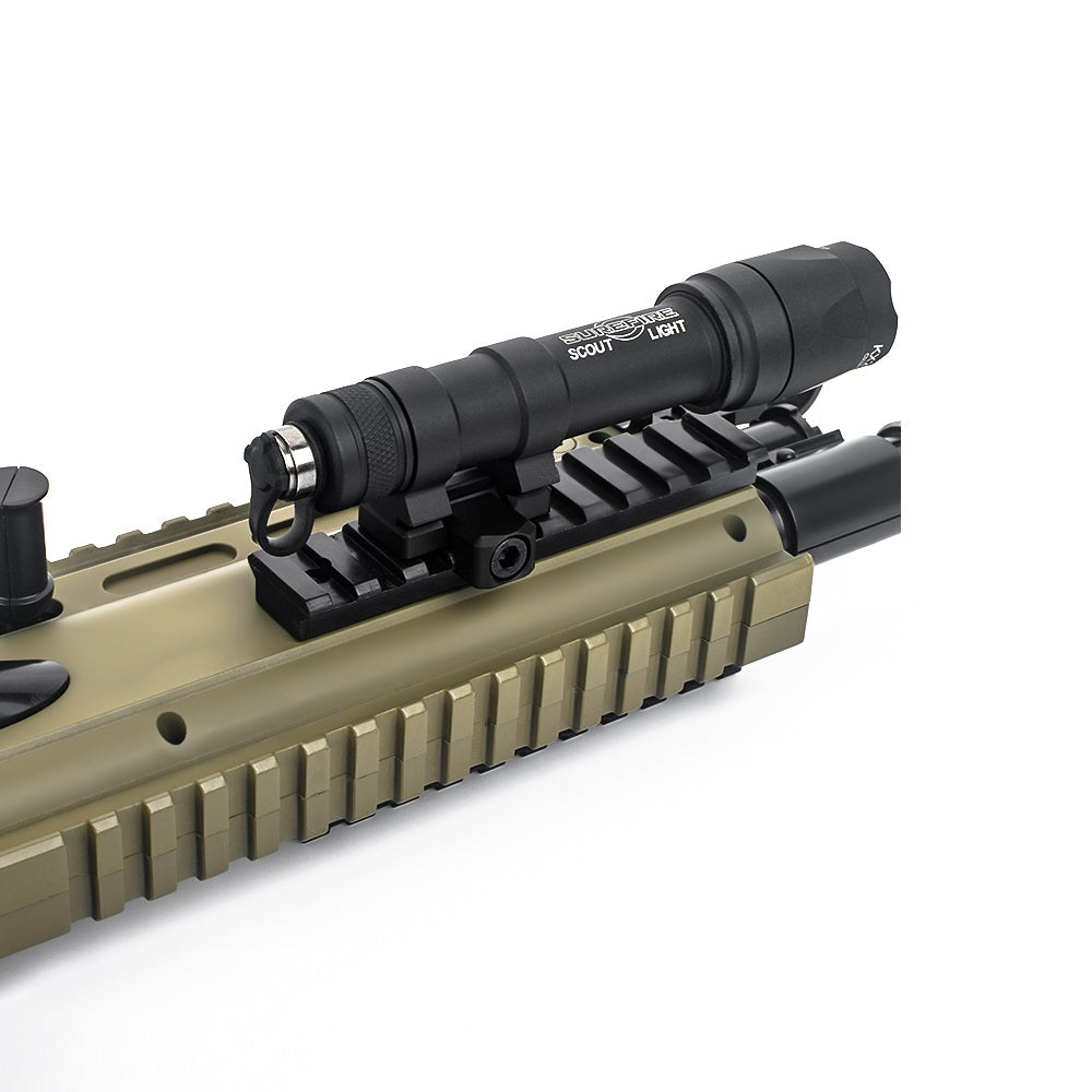 WADSN Inline Scout Mount Picatinny For M600 - BLACK (WD02025) - APEXTAC GEAR