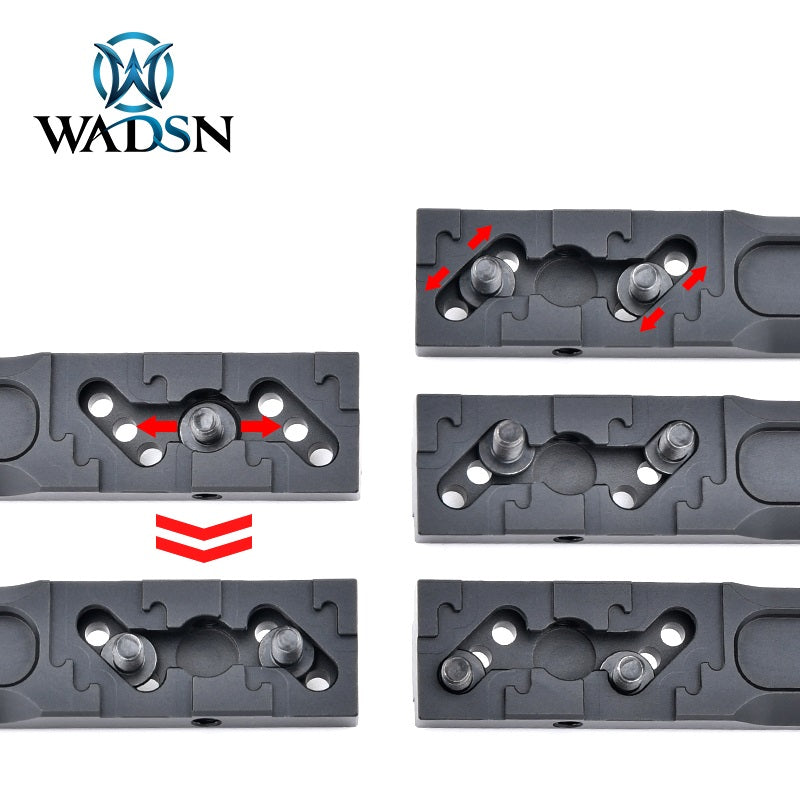 WADSN Thorntail 2 Keymod (Longbar) Rail Light Mount - BLACK (WD02029) - APEXTAC GEAR