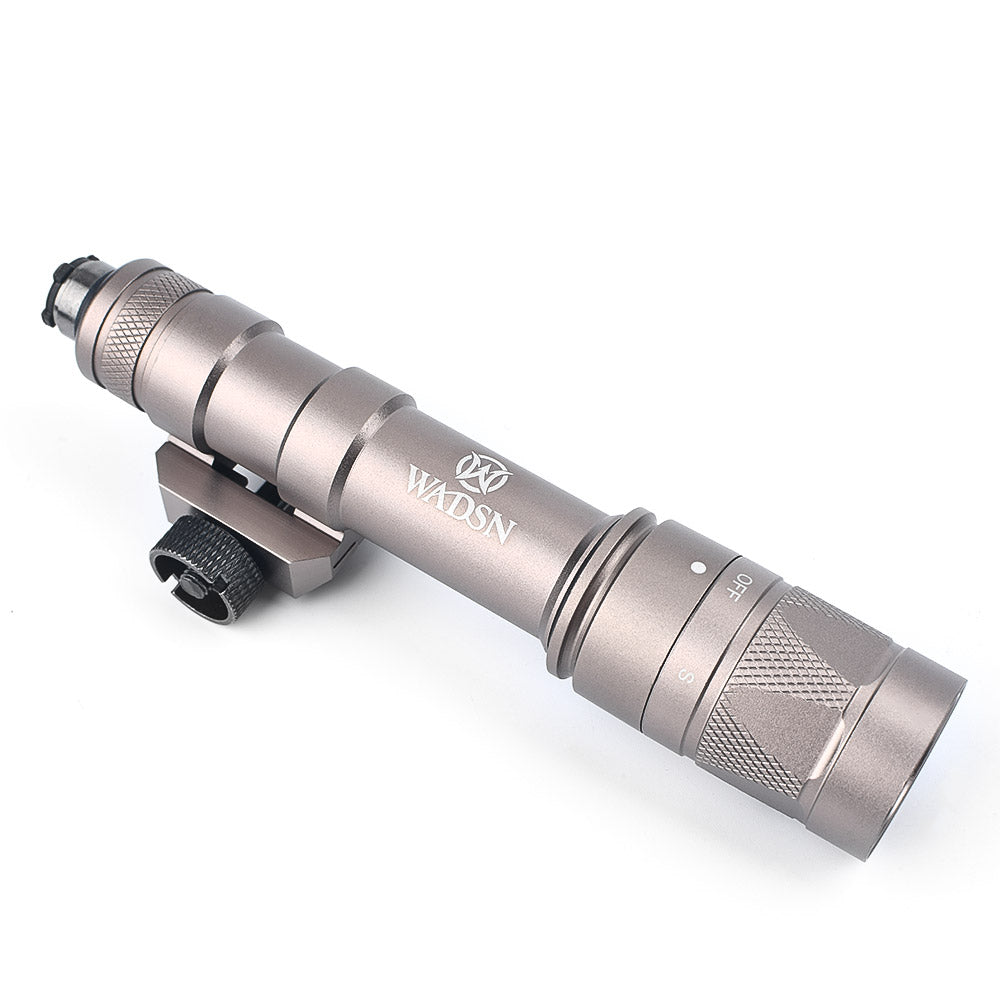 WADSN M600W SCOUT LIGHT LED Strobe Flashlight w/ Single Pressure Pad - TAN - APEXTAC GEAR