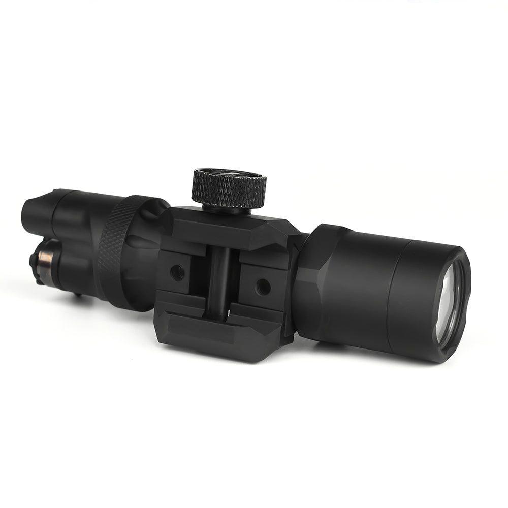 WADSN M300B MINI SCOUT LIGHT With SL07 Scout Dual Switch Version - BLACK (WD04036) - APEXTAC GEAR
