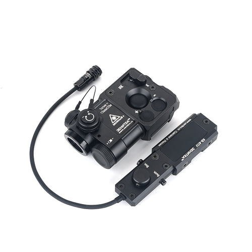 WADSN Perst-4 Combined Device Gen.3.0 (BLUE & IR Laser) (Aluminum) - BLACK - APEXTAC GEAR