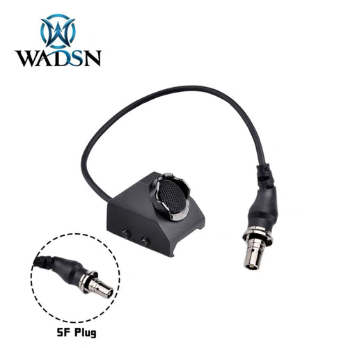 WADSN UT Hot Button 20mm Picatinny Rail Mount Switch for Surefire Light (B) - BK - APEXTAC GEAR
