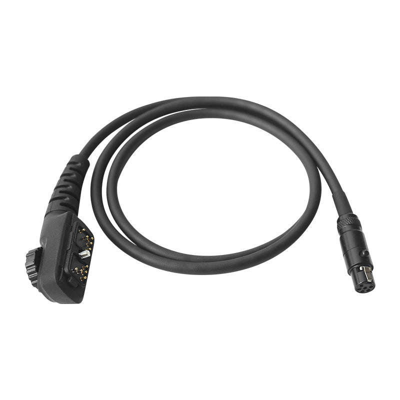 FMA FCS Connect PTT to the Hytera PD780/PD980 radio Downlead Cable - APEXTAC GEAR