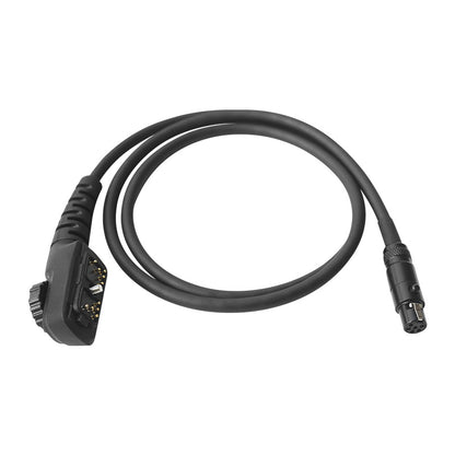FMA FCS Connect PTT to the Hytera PD780/PD980 radio Downlead Cable - APEXTAC GEAR
