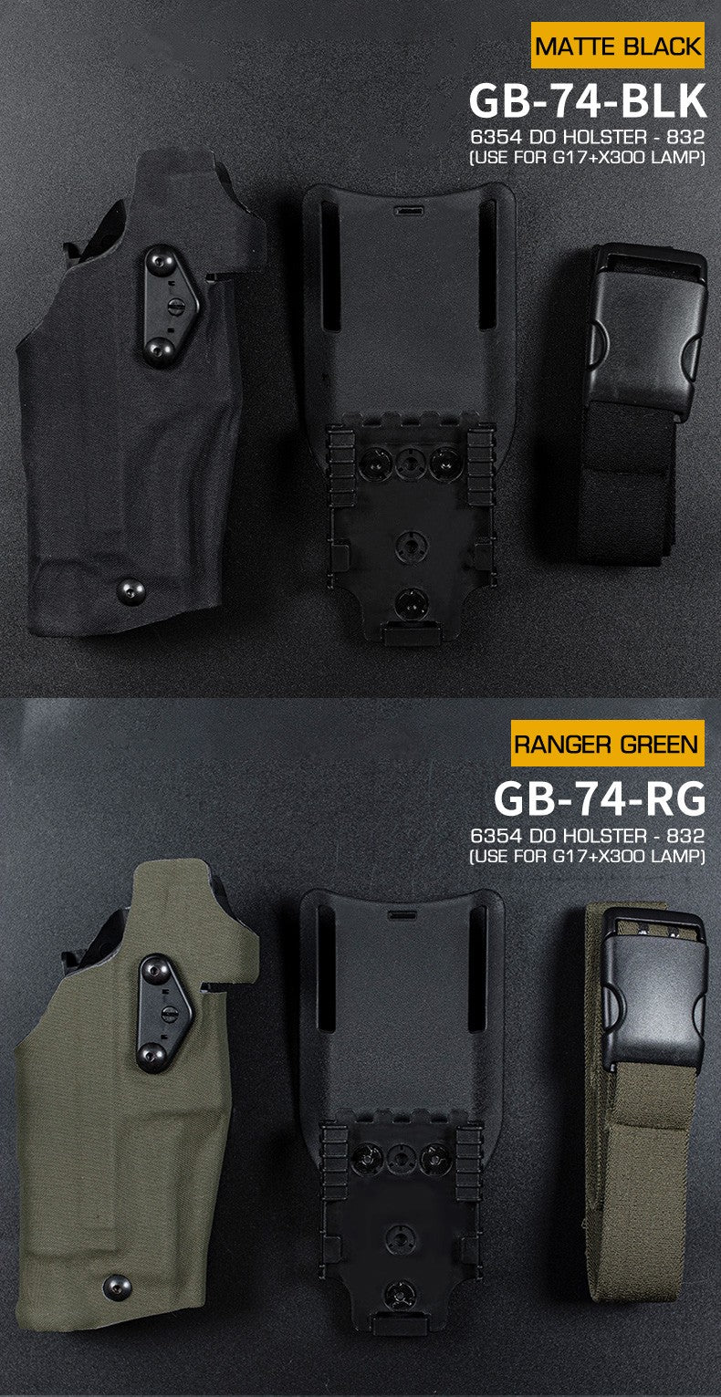 WOSPORT 6354 DO Holster - 832 For G17 + X300  (GB-74)