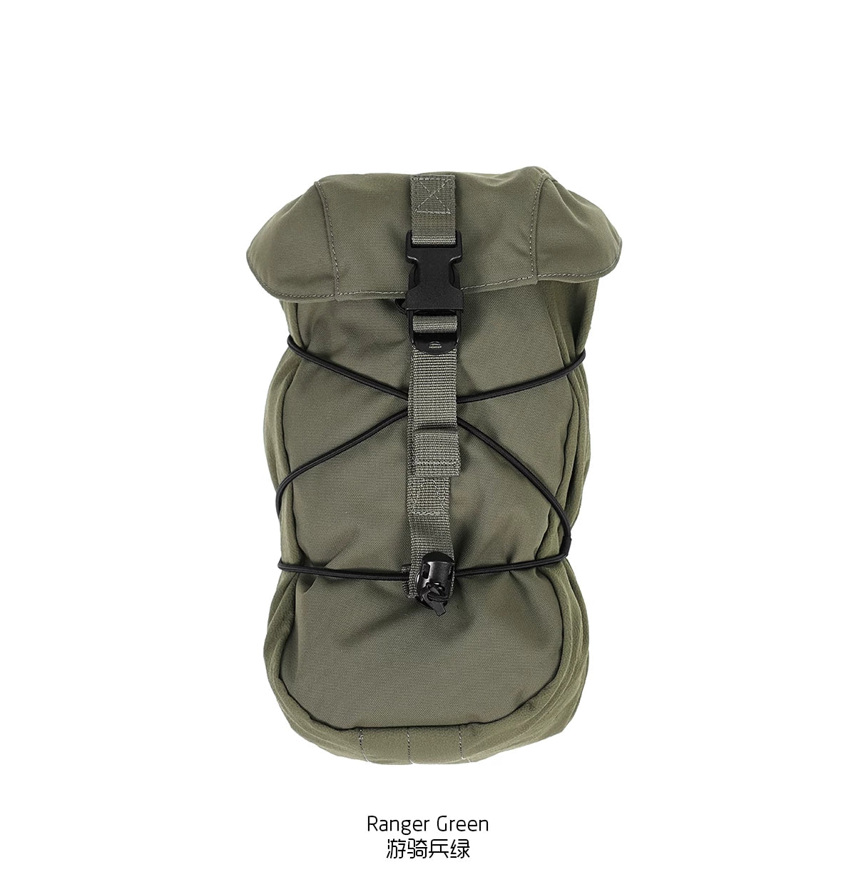 PEW Tactical CP SPS Style 11x6x4 multi-purpose MOLLE utility drop-leg pouch with adjustable straps and multiple compartments.