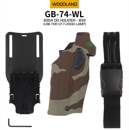WOSPORT 6354 DO Holster - 832 For G17 + X300  (GB-74)