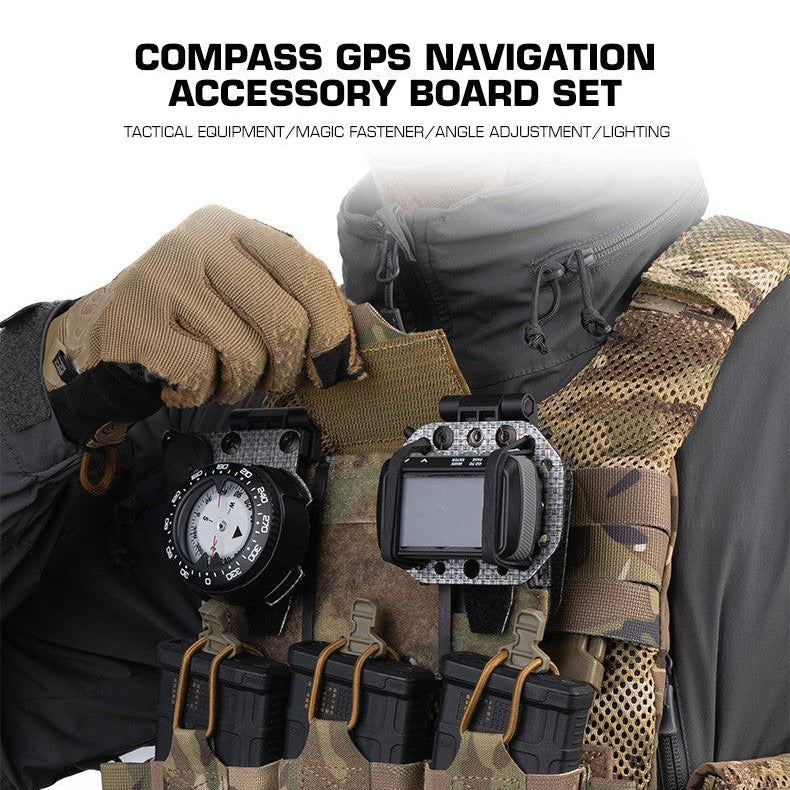 WOSPORT Compass GPS Navigation Accessory Board Set (MB-06-SET-01) - APEXTAC GEAR