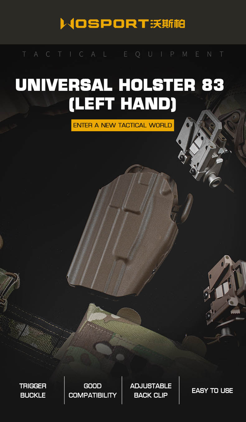 WOSPORT Universal Holster STANDARD 83L (GB-35-L)