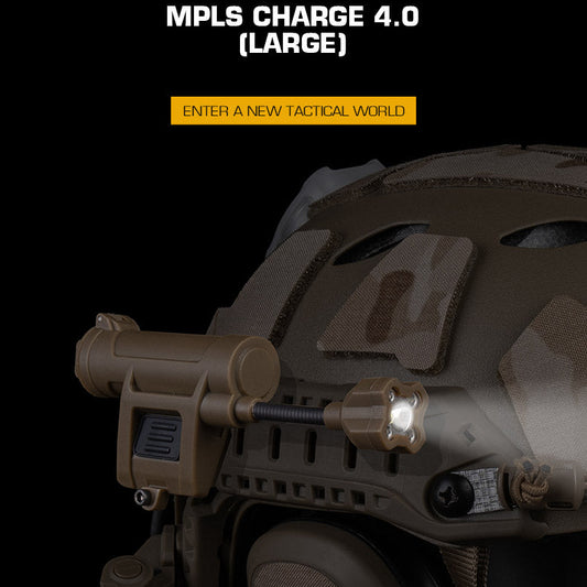 WOSPORT MPLS Charge 4.0 (Large) Helmet Light Illumination Tool (LT-14) - APEXTAC GEAR