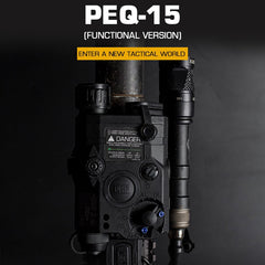 WOSPORT PEQ15 Integrated Laser IR / Light Aiming Device (EX-022