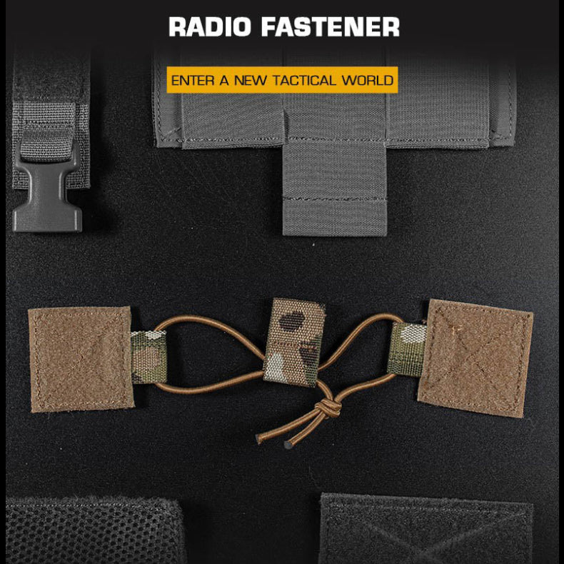 WOSPORT Radio Fastener (VE-87-ACC-03) - APEXTAC GEAR