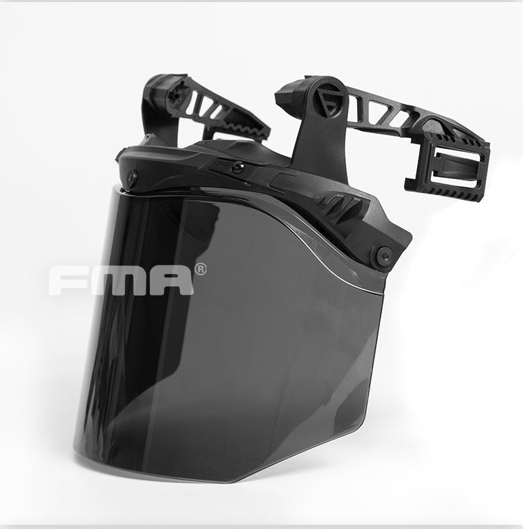 FMA EX Face Shield Riot Mask Protective Face Goggle EX 3.0 Rail - BLACK (TB1479) - APEXTAC GEAR