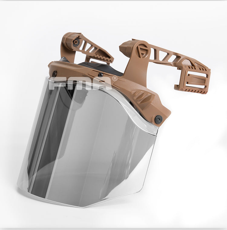 FMA EX Face Shield Riot Mask Protective Face Goggle EX 3.0 Rail - DE  (TB1479) - APEXTAC GEAR