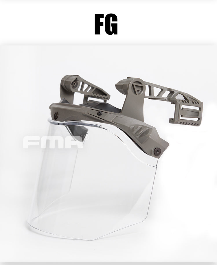 FMA EX Face Shield Riot Mask Protective Face Goggle EX 3.0 Rail - FG  (TB1479) - APEXTAC GEAR