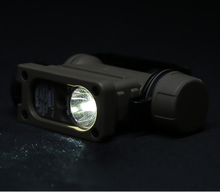 FMA Rattler Compact II Hands Free Light - BLACK - APEXTAC GEAR