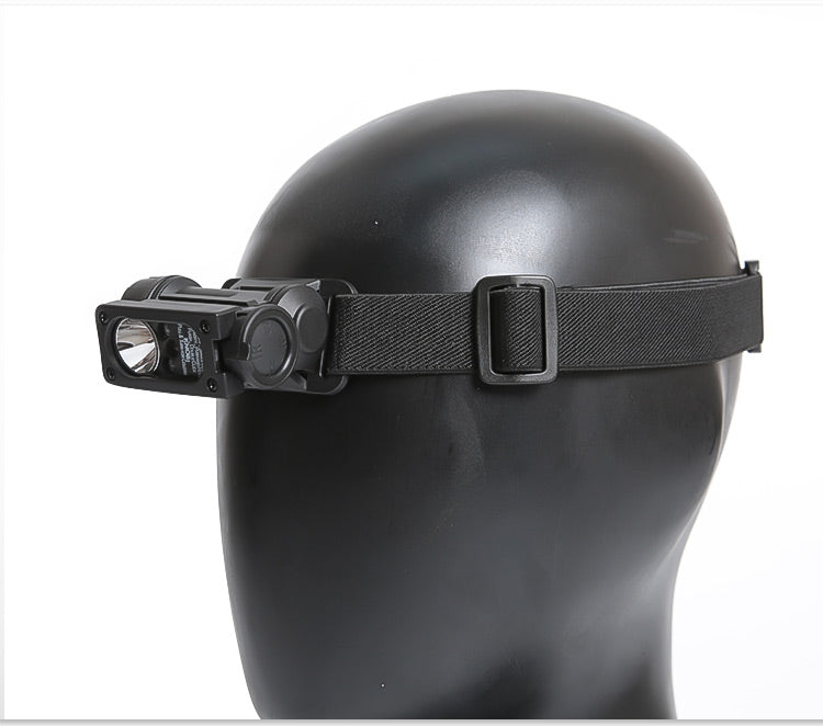 FMA Rattler Compact II Hands Free Light - BLACK - APEXTAC GEAR