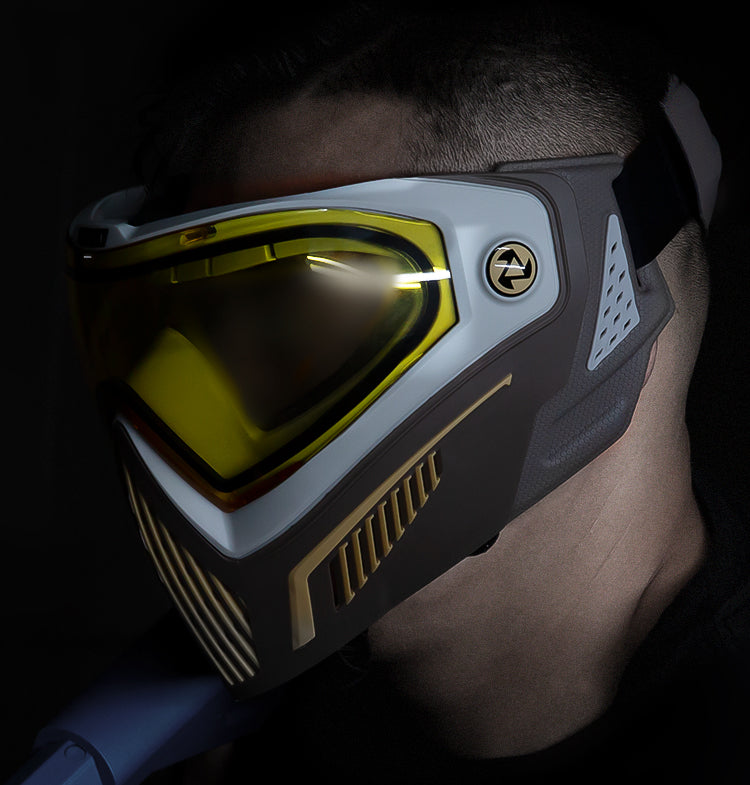 FMA F5 STORM GOGGLE MASK Paintball Airsoft Outdoor Sport - Blue Lens (TB1688) - APEXTAC GEAR