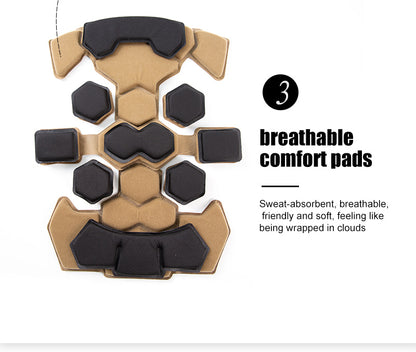 FMA "Yunlin" Super Comfortable Dual Layer Memory Foam Helmet Pad Cushion TB1478 - APEXTAC GEAR