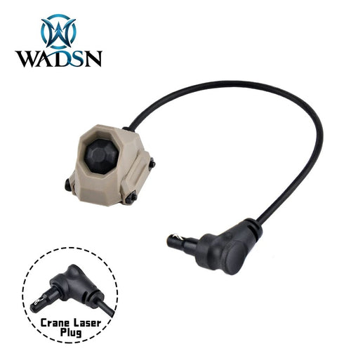 WADSN AXON Modbuttom AN SL Single Port Rail Mount Control Switch (DE / Crane Plug - APEXTAC GEAR