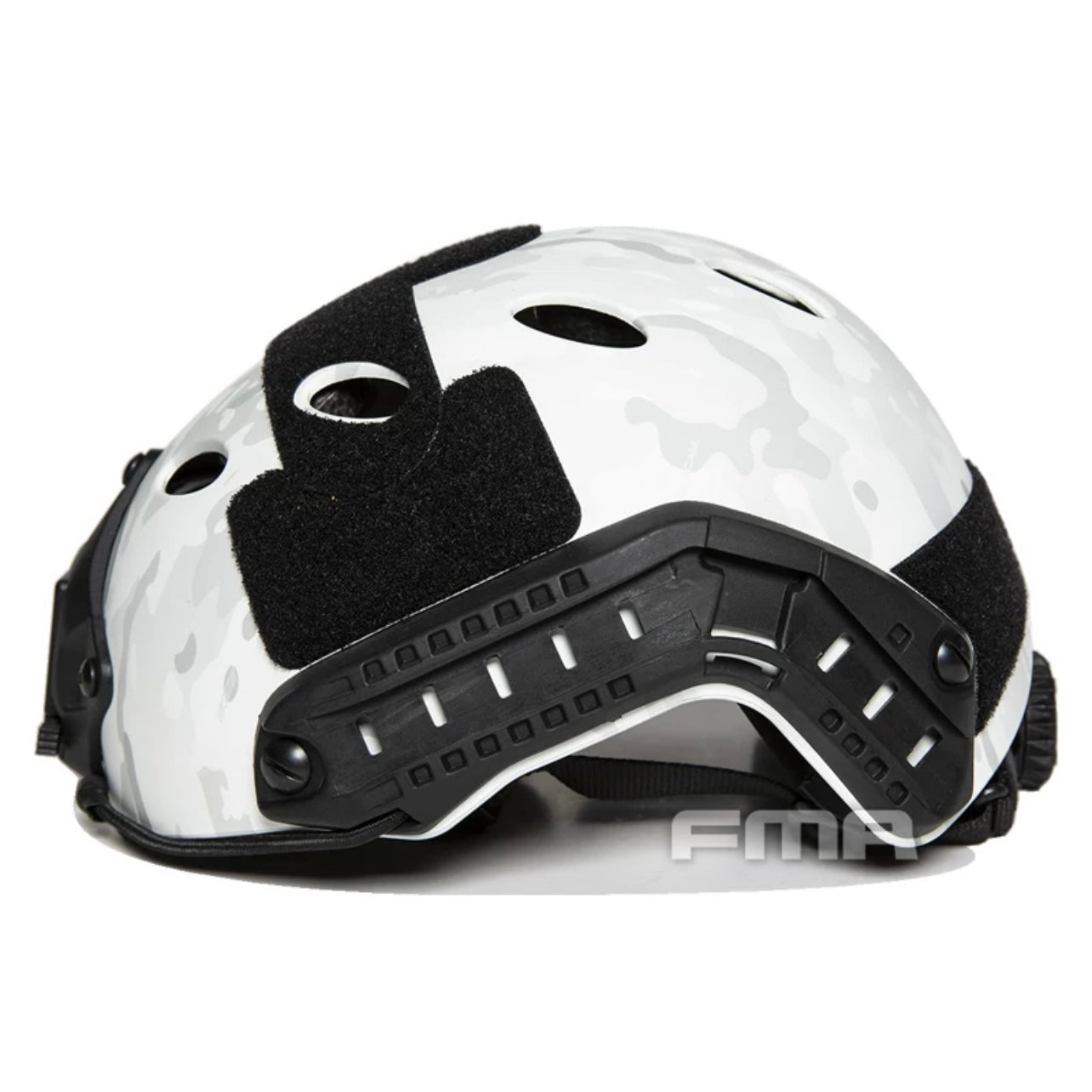 FMA PJ Vented Helmet for Outdoor Paintball Training - AM Camo - APEXTAC GEAR