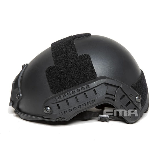 FMA High Cut Helmet Lite Version Outdoor Training Paintball - BLACK - APEXTAC GEAR