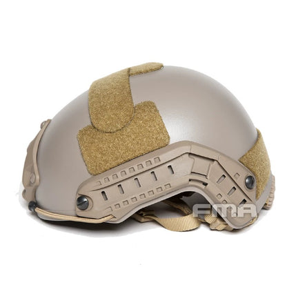 FMA High Cut Helmet Lite Version Outdoor Training Paintball - DE TAN - APEXTAC GEAR