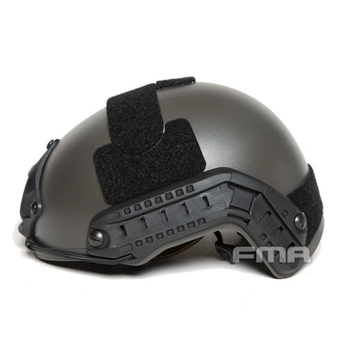 FMA High Cut Helmet Lite Version Outdoor Training Paintball - MG Grey - APEXTAC GEAR