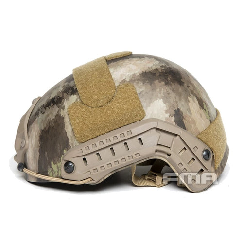 FMA High Cut Helmet Lite Version Outdoor Training Paintball - AT CAMO - APEXTAC GEAR