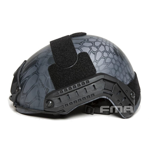 FMA High Cut Helmet Lite Version Outdoor Training Paintball - TYP Camo - APEXTAC GEAR