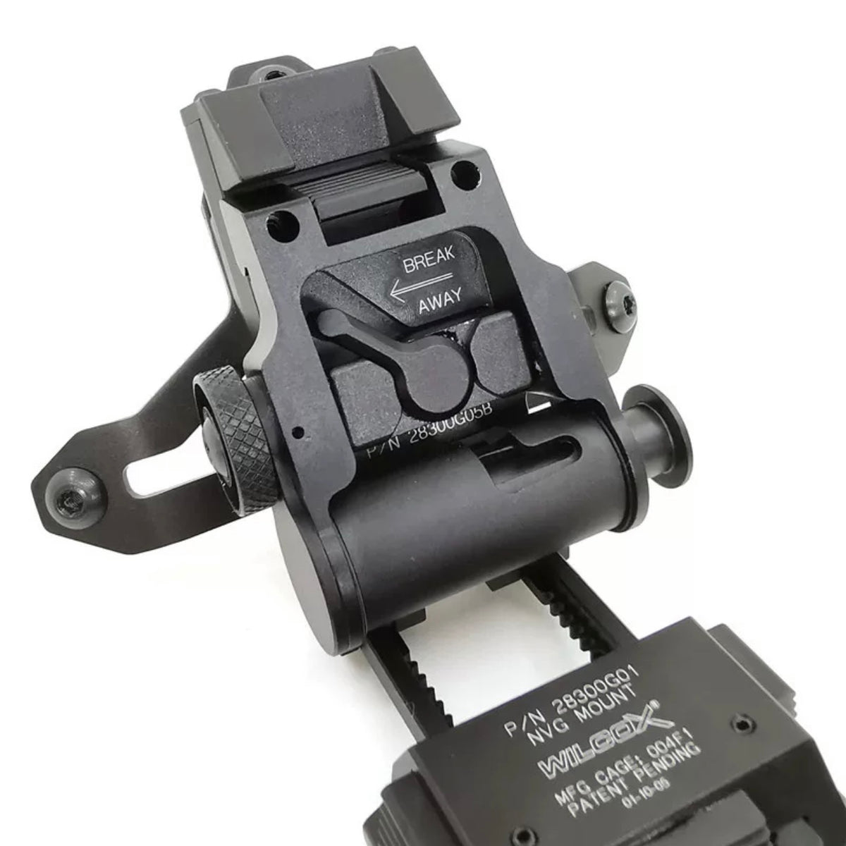 SOTAC GEAR L2G05 Low Profile NVG Helmet Mount with Shroud - BLACK - APEXTAC GEAR