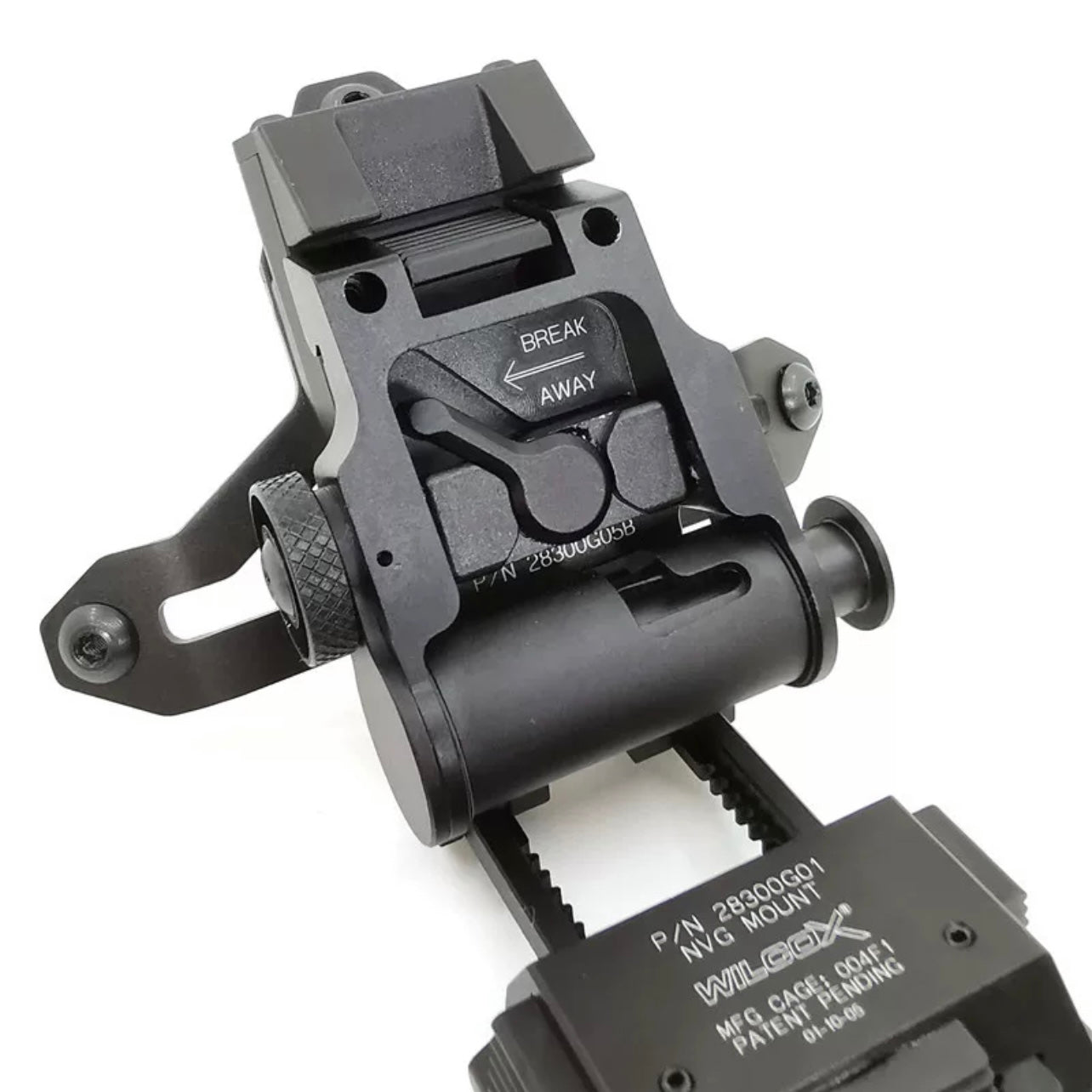 SOTAC GEAR L2G05 Low Profile NVG Helmet Mount with Shroud - BLACK - APEXTAC GEAR