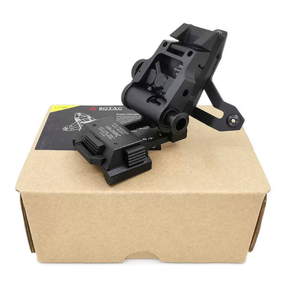 SOTAC GEAR L2G05 Low Profile NVG Helmet Mount with Shroud - BLACK - APEXTAC GEAR