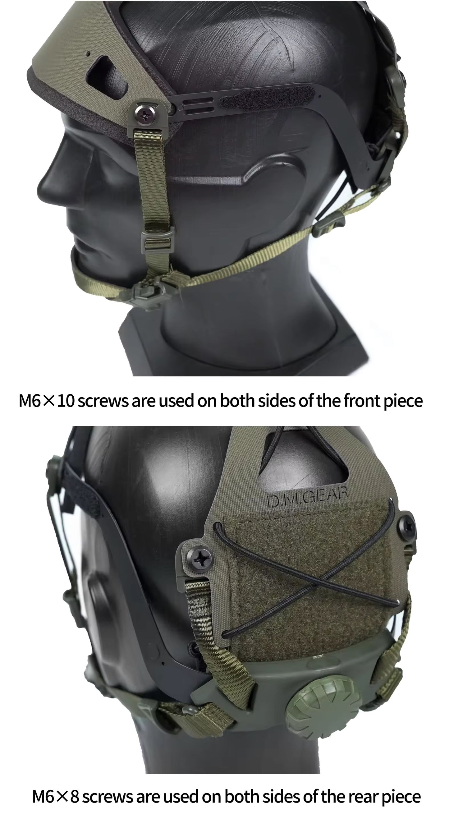 DMgear GANGGU NVG Device Frame Head Harness for NVG Action Cam - APEXTAC GEAR