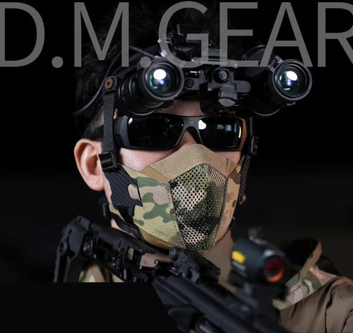 DMgear Face Shield Tactical Face Mask Laser Cut Version - APEXTAC GEAR