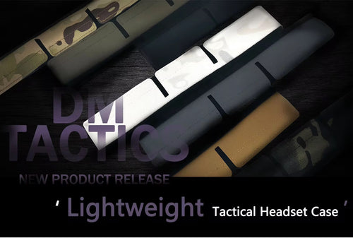 DMgear Light Weight Tactical Headset Headband Laser Cut Design - APEXTAC GEAR