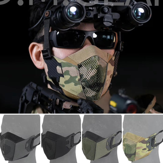 DMgear Face Shield Tactical Face Mask Laser Cut Version - APEXTAC GEAR