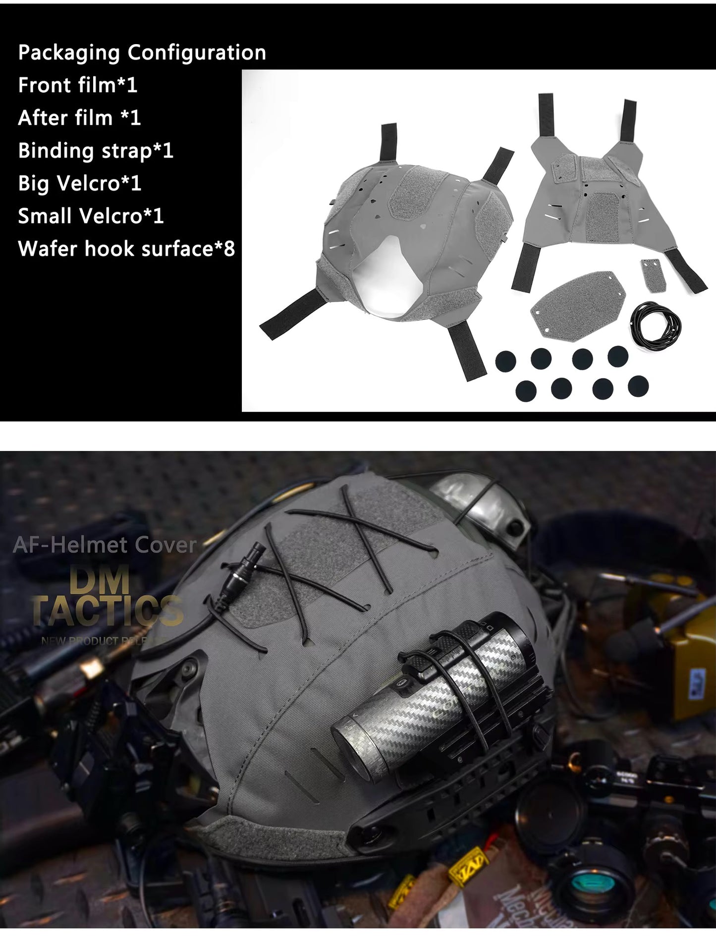 DMgear DM Original Helmet Cover for AF Helmet - APEXTAC GEAR