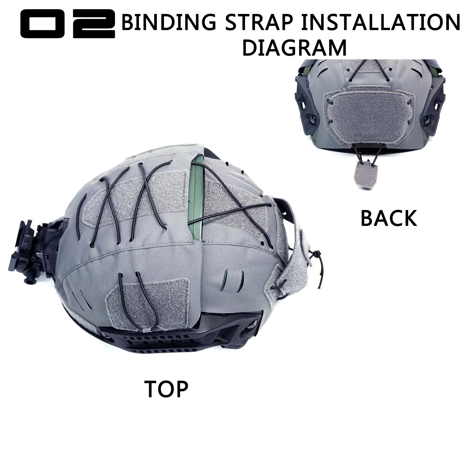 DMgear DM Original Helmet Cover for AF Helmet - APEXTAC GEAR