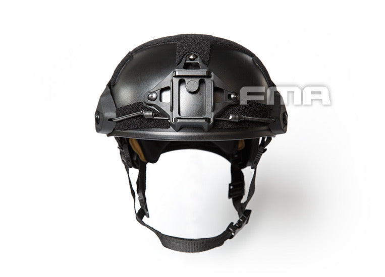 FMA MT FLX Protective Tactical Helmet Outdoor Training Paintball - BLACK - APEXTAC GEAR