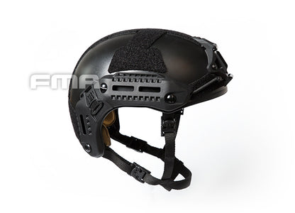 FMA MT FLX Protective Tactical Helmet Outdoor Training Paintball - BLACK - APEXTAC GEAR