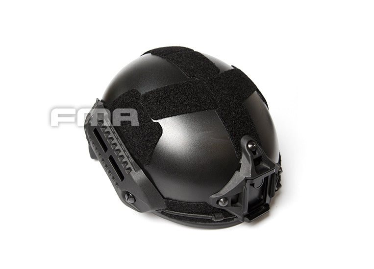 FMA MT FLX Protective Tactical Helmet Outdoor Training Paintball - BLACK - APEXTAC GEAR