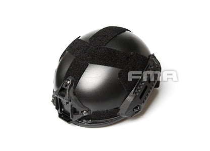FMA MT FLX Protective Tactical Helmet Outdoor Training Paintball - BLACK - APEXTAC GEAR