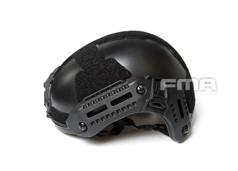 FMA MT FLX Protective Tactical Helmet Outdoor Training Paintball - BLACK - APEXTAC GEAR