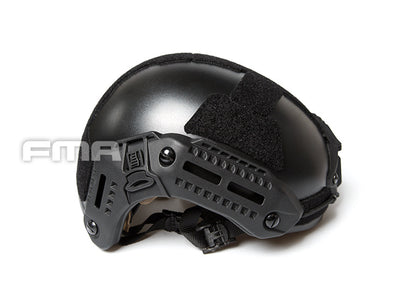 FMA MT FLX Protective Tactical Helmet Outdoor Training Paintball - BLACK - APEXTAC GEAR
