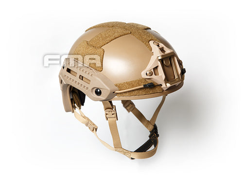 FMA MT FLX Protective Tactical Helmet Outdoor Training Paintball - FDE - APEXTAC GEAR