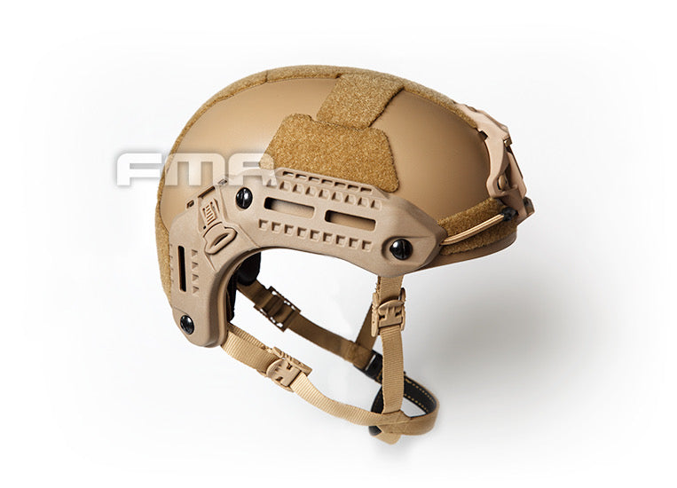 FMA MT FLX Protective Tactical Helmet Outdoor Training Paintball - FDE - APEXTAC GEAR