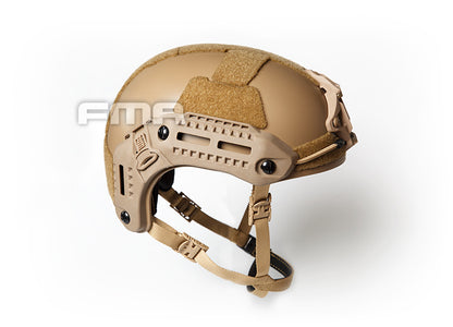 FMA MT FLX Protective Tactical Helmet Outdoor Training Paintball - FDE - APEXTAC GEAR