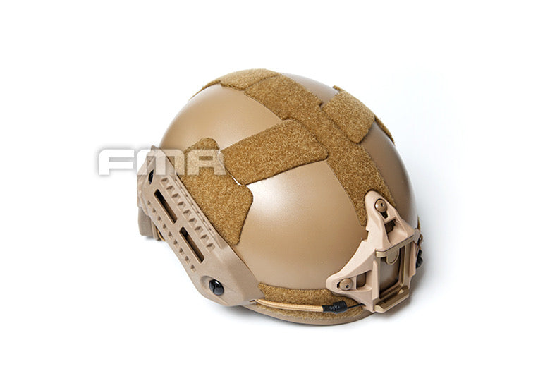 FMA MT FLX Protective Tactical Helmet Outdoor Training Paintball - FDE - APEXTAC GEAR